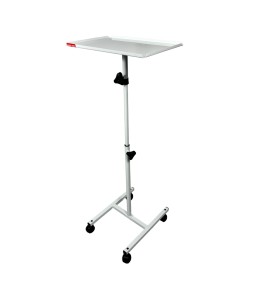 Mesa Branca Carrinho Auxiliar Regulável p/ Vapor de Ozônio MAO01BR - Best Pro
